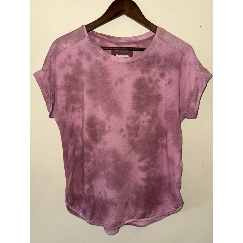 Cupio Blush Pink Tie Dye Dolman Tee Shirt Women’s Medium Soft Lounge Top